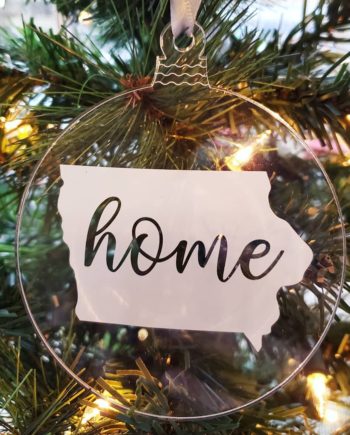 Iowa Home Ornament